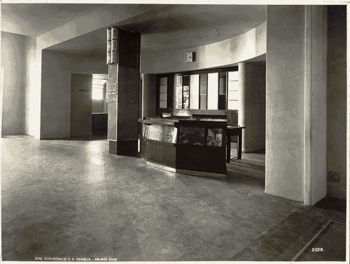 Image for Atrio dei servizi al piano parco del Palazzo dell'Arte