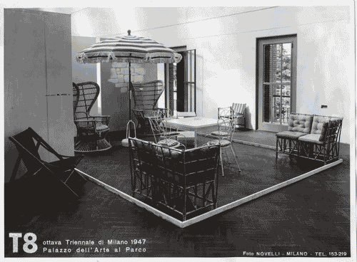 Image for VIII Triennale - Arredamento - Seconda parte. Mobili singoli composti in gruppi - Mobili da giardino - Lio Carminati
