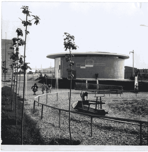 Image for IX Triennale - Quartiere sperimentale della Triennale di Milano (QT8) - Padiglione per esposizioni del QT8 - Campo giochi per ragazzi - Piero Bottoni