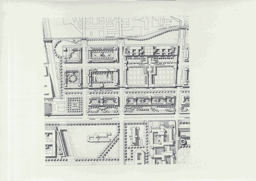 Image for Le città immaginate - Nove progetti per nove città. Sezione progettuale -Bologna (L'asse di via Stalingrado e il Fiera district) - Planimetria di via Stalingrado