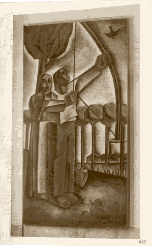 Image for III Biennale - Sala di espositori vari - Pannello dipinto