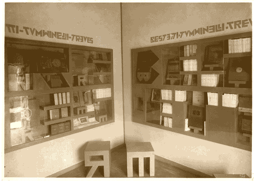 Image for III Biennale - Giardino - Padiglione del libro Treves e Bestetti Tumminelli - Fortunato Depero