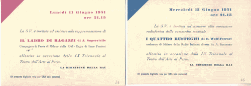 Image for Invito all'esecuzione radiofonica di concerti, opere liriche e commedie musicali