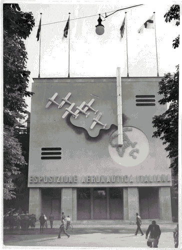 Image for Facciata del Palazzo dell'Arte durante la Mostra dell'aeronautica