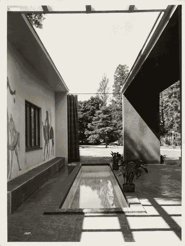 Image for V Triennale - Mostra dell'abitazione - Casa di campagna per uomo di studio di Luigi Moretti, Mario Paniconi, Giulio Pediconi, Mosè Tuffaroli Luciano e Igino Zanda