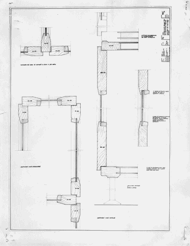 Image for X Triennale - Mostra della casa - Sezione dell'Istituto Nazionale per le Case degli Impiegati dello Stato (I.N.C.I.S) - Disegni di particolari di mobili