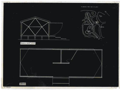 Image for X Triennale - Parco Sempione - Casa sperimentale - Disegni di progetto - Mario Raveganni - Antonello Vincenti - Bobi Brunori