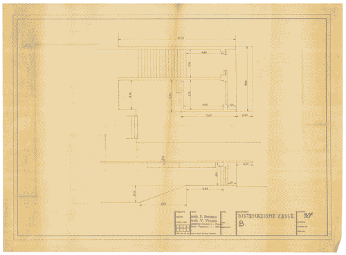 Image for Palazzo dell'Arte. Sistemazione casse