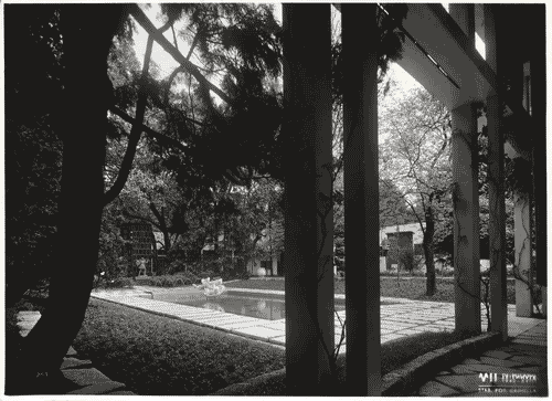 Image for VII Triennale - Sezione del giardino - Seconda zona