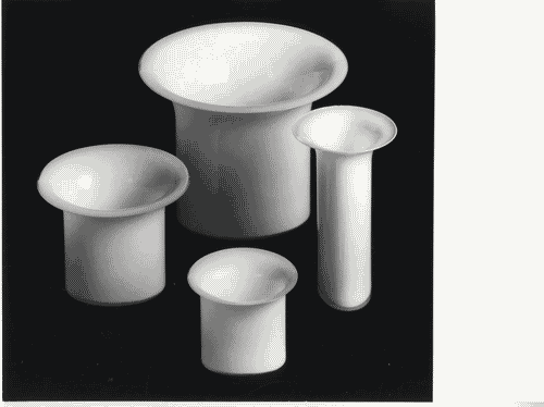 Image for Vasi in vetro bianco