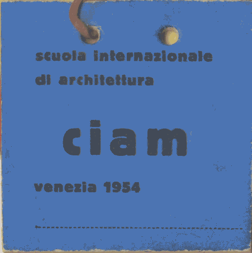 Image for Tesserino "scuola internazionale di architettura CIAM. Venezia 1954"