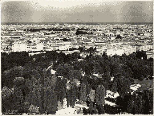 Image for V Triennale - Parco Sempione - Veduta panoramica dalla Torre Littoria