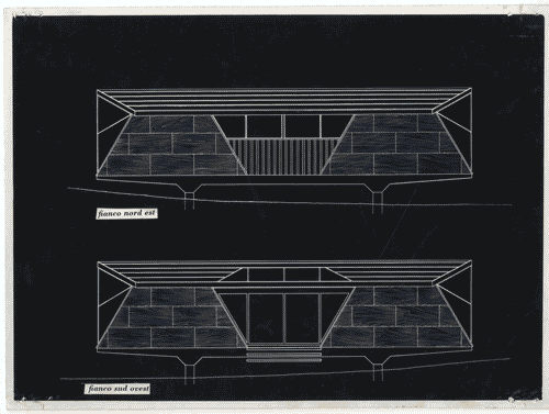 Image for X Triennale - Parco Sempione - Casa sperimentale - Disegni di progetto - Mario Raveganni - Antonello Vincenti - Bobi Brunori