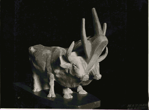 Image for II Biennale - Sezione romana - "Sala della terra" di Duilio Cambellotti - Scultura "il vomero" di Duilio Cambellotti