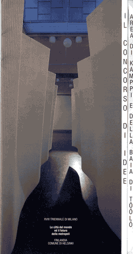 Image for Pieghevole della sezione finlandese "La zona di Kamppi e le baia di di Töölö nel centro di Helsinki"