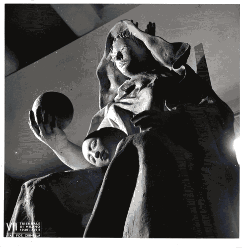 Image for VII Triennale - Palazzo dell'Arte - Vestibolo - Statua di Fausto Melotti