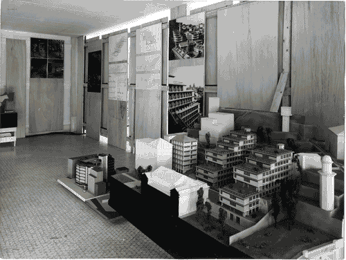 Image for XII Triennale - Mostre personali di architettura - Franco Albini - Modello in scala dell'Edificio per i nuovi Uffici Comunali a Genova