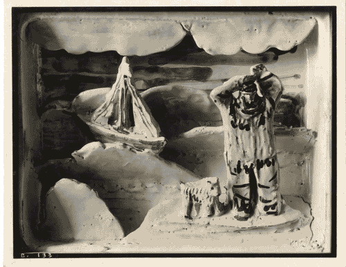 Image for IV Triennale - Galleria della ceramica - Formella in ceramica di Arturo Martini