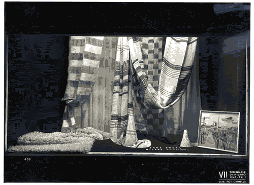 Image for VII Triennale - Mostra delle vetrine - Vetrina dei tessuti di Fede Cheti