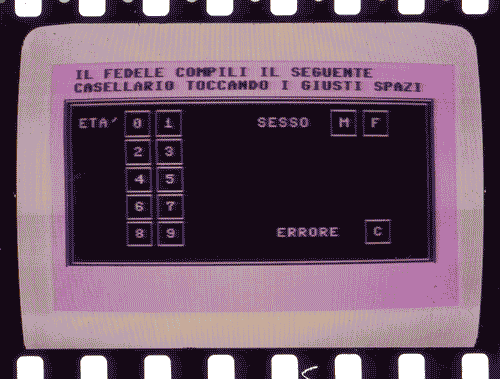 Image for XVII Triennale - Le città del mondo e il futuro delle metropoli - Oltre la città la metropoli - Immagine video delle diverse fasi della confessione del confessionale telematico di Umberto Cavenago, per la sezione Design (i comportamenti negli spazi pubblici, semipubblici e privati)