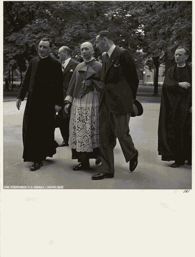 Image for VI Triennale - Visita del cardinale Ildefonso Schuster - Carlo Alberto Felice