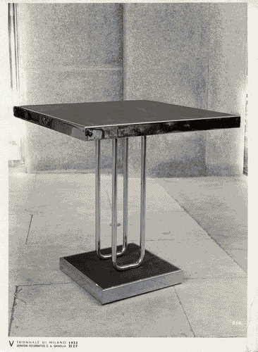 Image for V Triennale - Palazzo dell'Arte - Caffè, ristorante - Tavolino