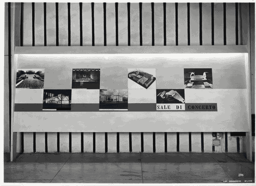 Image for IX Triennale - Spettacolo - Pannello "Sale di concerto"