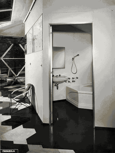 Image for X Triennale - Parco Sempione - Casa sperimentale - Bagno - Mario Raveganni- Antonello Vincenti - Bobi Brunori