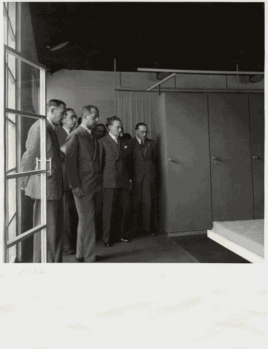 Image for VI Triennale - Visita del Governatore di Roma Giuseppe Bottai - Carlo Alberto Felice - Giulio Barella - Giuseppe Pagano Pogatsching