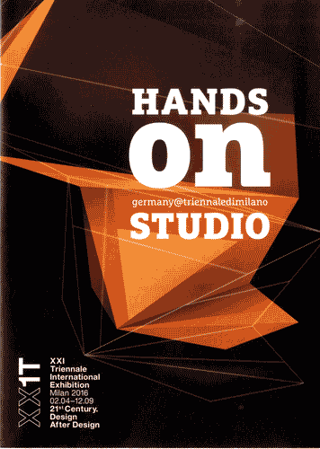 Image for Pieghevole Hands on Studio - XXI Triennale - Germania