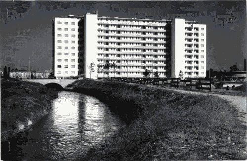 Image for Veduta aerea del Quartiere sperimentale della Triennale di Milano (QT8)