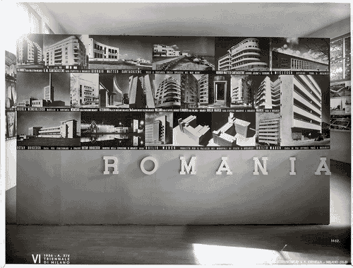 Image for VI Triennale - Padiglione nel parco Sempione - Mostra internazionale di architettura - Sezione internazionale di architettura - Telaio della Romania