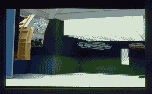 Image for XIX Triennale - Mostra introduttiva interna - Gli immaginari della differenza - "Arazzo, aria, rete" progetto di Juan Navarro Baldeweg - Maquette dell'allestimento