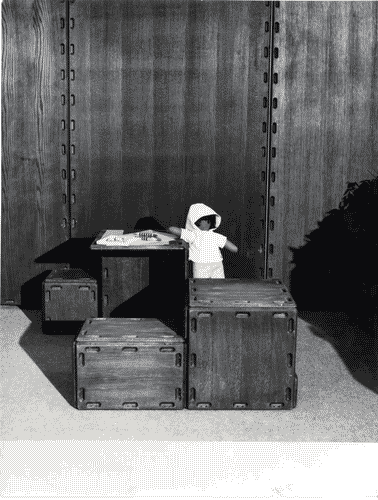 Image for XV Triennale - Jugoslavia - Sistema modulare "Futura" di Niko Krali - Angolo dei bambini