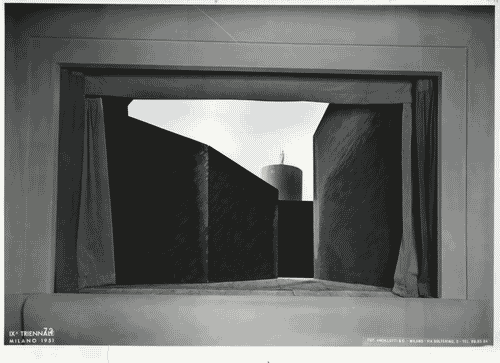 Image for IX Triennale - Scenografia cinematografica e teatrale - Parte II. Scenografia teatrale - Bozzetti per scenografia