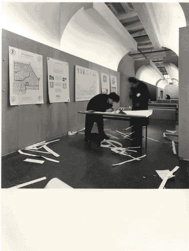 Image for Le città immaginate - Lavori di allestimento - Galleria dell'architettura