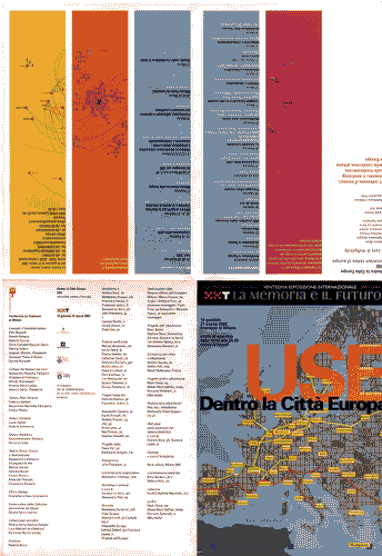 Image for Pieghevole con calendario della mostra "USE. Dentro la Città Europa"
