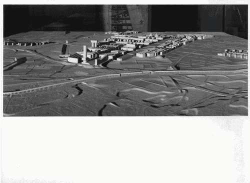 Image for Le città immaginate - Nove progetti per nove città. Sezione progettuale -Roma (La città politica. Il Parlamento e i nuovi ministeri) - Modello in scala del progetto del centro direzionale di Centocelle