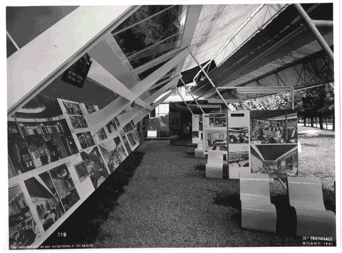 Image for IX Triennale - Mostra internazionale dell'architettura in movimento - Mezzi di trasporto marittimi - Padiglione Finmare - Giulio Minoletti - Giulio Zappa - Dario Bernazzoli