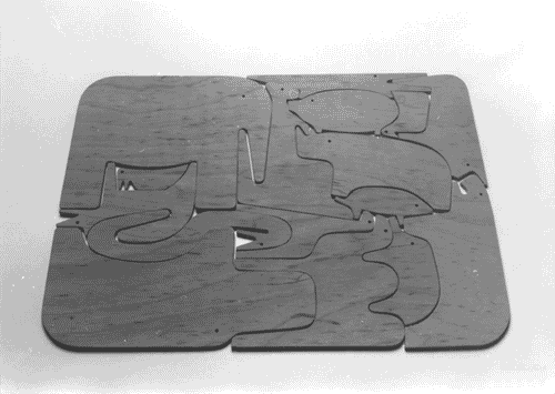 Image for 16 Animali (modello ligneo)