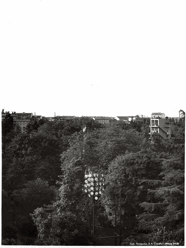 Image for V Triennale - Parco Sempione - Veduta panoramica dal Palazzo dell'Arte