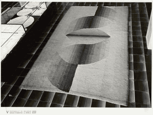 Image for V Triennale - Arti decorative e industriali - Sala dell'E.N.A.P.I. - Tappeto
