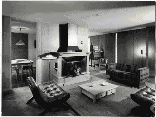 Image for XIII Triennale - Parco Sempione: quarto spazio - Casa prefabbricata per vacanze - Soggiorno - Marco Comolli