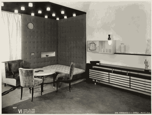 Image for VI Triennale - Mostra dell'arredamento - Sala di soggiorno di Virgilio Vallot