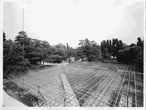 Image for XIV Triennale - Lavori di allestimento - Costruzione del padiglione delle XIV Triennale - Espressioni e produzioni italiane