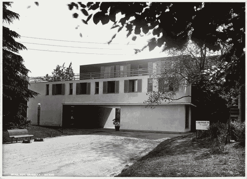 Image for V Triennale - Mostra dell'abitazione - Gruppo di elementi di case popolari di Enrico Griffini e Piero Bottoni