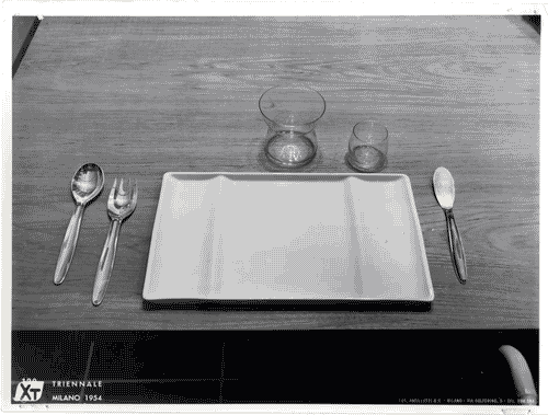 Image for X Triennale - Forma scandinava - Norvegia - Stoviglie e piatto in porcellana