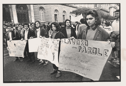 Image for Il luogo del lavoro - Il presente possibile e da pretendere - Il fascino delle possibili occupazioni - Manifestazione studentesca
