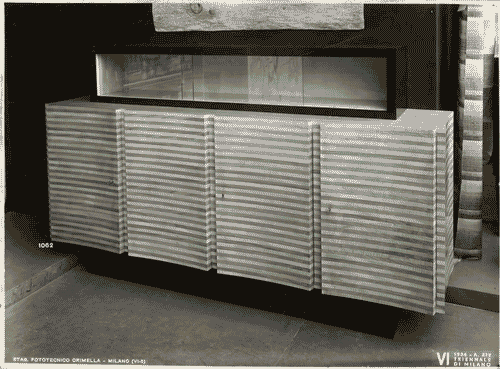 Image for VI Triennale - Sezione dell'E.N.A.P.I. - Mobili di legno - Buffet in rovere e acero