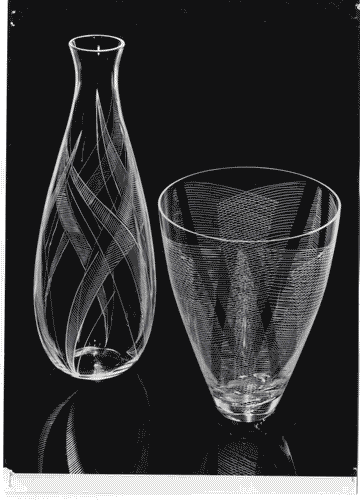 Image for XI Triennale - Sezione della Cecoslovacchia - Vasi in cristallo soffiati